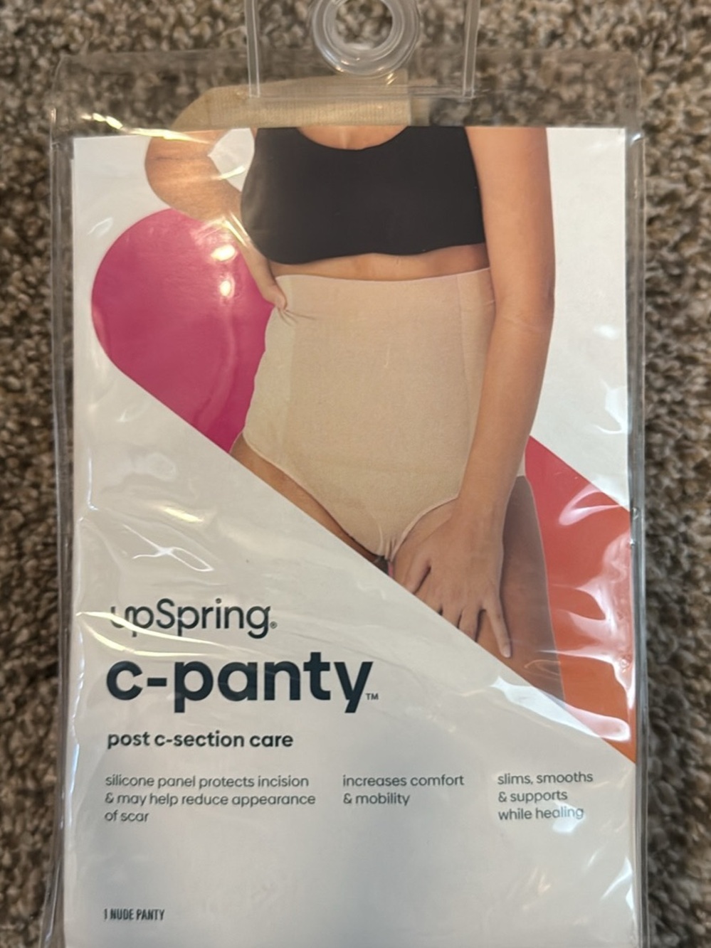 C-Panty Post C-Section Care Briefs in Beige